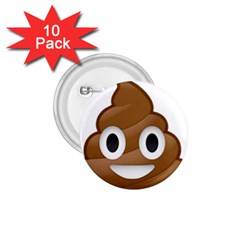 Poop 1 75  Buttons (10 Pack)