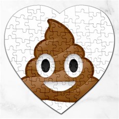 Poop Jigsaw Puzzle (heart) by redcow