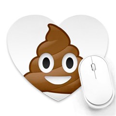 Poop Heart Mousepads by redcow