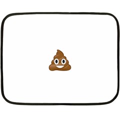 Poop Double Sided Fleece Blanket (mini) 