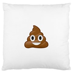 Poop Large Cushion Cases (one Side) 