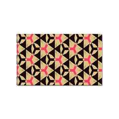 Shapes In Triangles Pattern Sticker Rectangular (10 Pack) by LalyLauraFLM