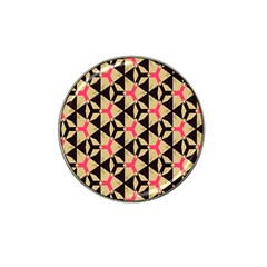 Shapes In Triangles Pattern Hat Clip Ball Marker (4 Pack)