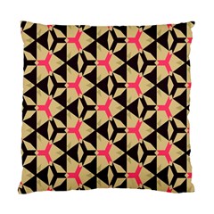 Shapes In Triangles Pattern Standard Cushion Case (two Sides)