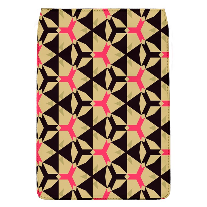 Shapes in triangles pattern Removable Flap Cover (L)