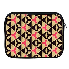 Shapes In Triangles Pattern Apple Ipad 2/3/4 Zipper Case