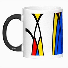 Colorful Distorted Shapes Morph Mug