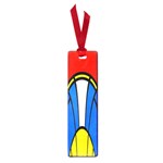 Colorful distorted shapes Small Book Mark Front