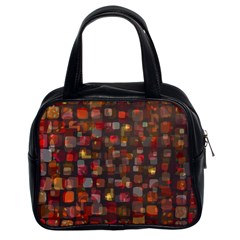 Floating squares Classic Handbag (Two Sides)