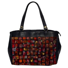 Floating Squares Oversize Office Handbag by LalyLauraFLM