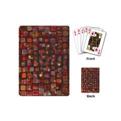 Floating squares Playing Cards (Mini)