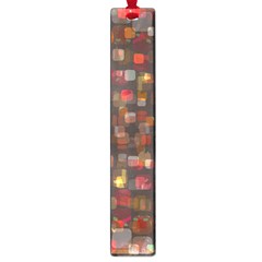 Floating Squares Large Book Mark