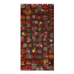 Floating Squares	shower Curtain 36  X 72 