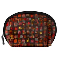 Floating Squares Accessory Pouch by LalyLauraFLM