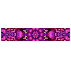 Pink Fractal Kaleidoscope  Flano Scarf (large) by KirstenStarFashion