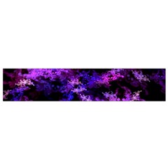 Purple Skulls Goth Storm Flano Scarf (small)