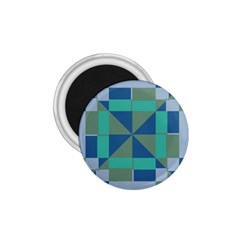 Green Blue Shapes 1 75  Magnet