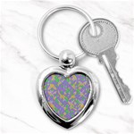 Mixed shapes Key Chain (Heart) Front