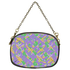 Mixed Shapes Chain Purse (two Sides)