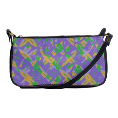 Mixed Shapes Shoulder Clutch Bag