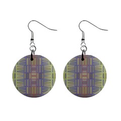 Gradient Rectangles 1  Button Earrings by LalyLauraFLM