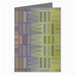 Gradient rectangles Greeting Cards (Pkg of 8) Left