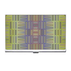 Gradient Rectangles Business Card Holder