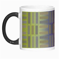 Gradient Rectangles Morph Mug by LalyLauraFLM