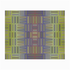 Gradient Rectangles Small Glasses Cloth by LalyLauraFLM