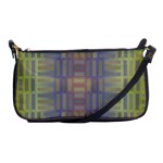 Gradient rectangles Shoulder Clutch Bag Front