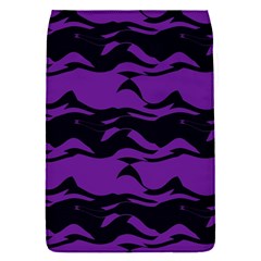 Mauve Black Waves Removable Flap Cover (s)