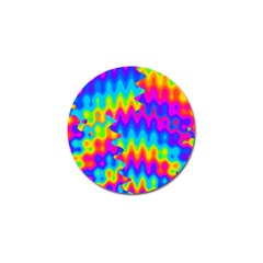 Amazing Acid Rainbow Golf Ball Marker (10 Pack)