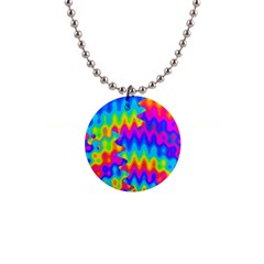 Amazing Acid Rainbow Button Necklaces by KirstenStar