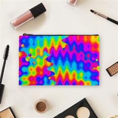 Amazing Acid Rainbow Cosmetic Bag (medium) 