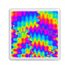 Amazing Acid Rainbow Memory Card Reader (square)  by KirstenStar