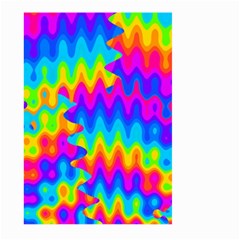 Amazing Acid Rainbow Large Garden Flag (two Sides)