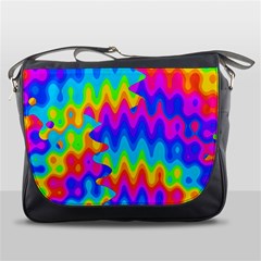 Amazing Acid Rainbow Messenger Bags by KirstenStar