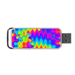 Amazing Acid Rainbow Portable Usb Flash (one Side)