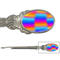 Psychedelic Rainbow Heat Waves Letter Openers by KirstenStar