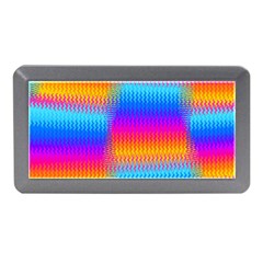 Psychedelic Rainbow Heat Waves Memory Card Reader (mini) by KirstenStar