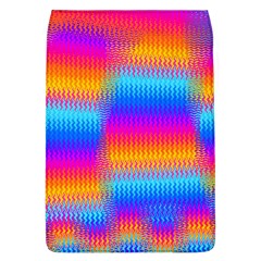 Psychedelic Rainbow Heat Waves Flap Covers (l)  by KirstenStar