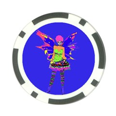 Fairy Punk Poker Chip Card Guards