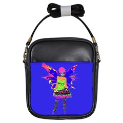 Fairy Punk Girls Sling Bags by icarusismartdesigns