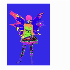 Fairy Punk Large Garden Flag (two Sides) by icarusismartdesigns