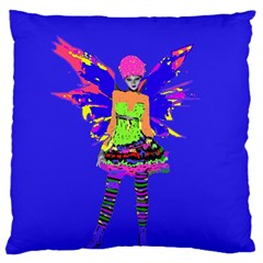 Fairy Punk Standard Flano Cushion Cases (one Side) 