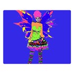 Fairy Punk Double Sided Flano Blanket (Large)  80 x60  Blanket Front