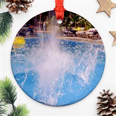 Splash 3 Ornament (round)  by icarusismartdesigns