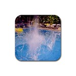 Splash 3 Rubber Coaster (Square)  Front