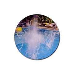 Splash 3 Rubber Round Coaster (4 Pack) 