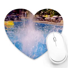 Splash 3 Heart Mousepads by icarusismartdesigns